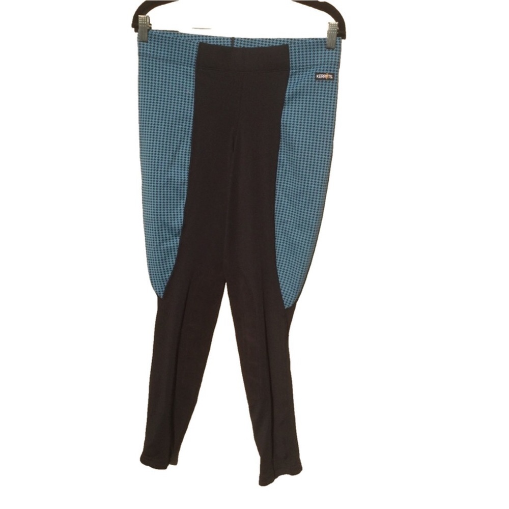 Kerrits Black and Blue Riding Tights